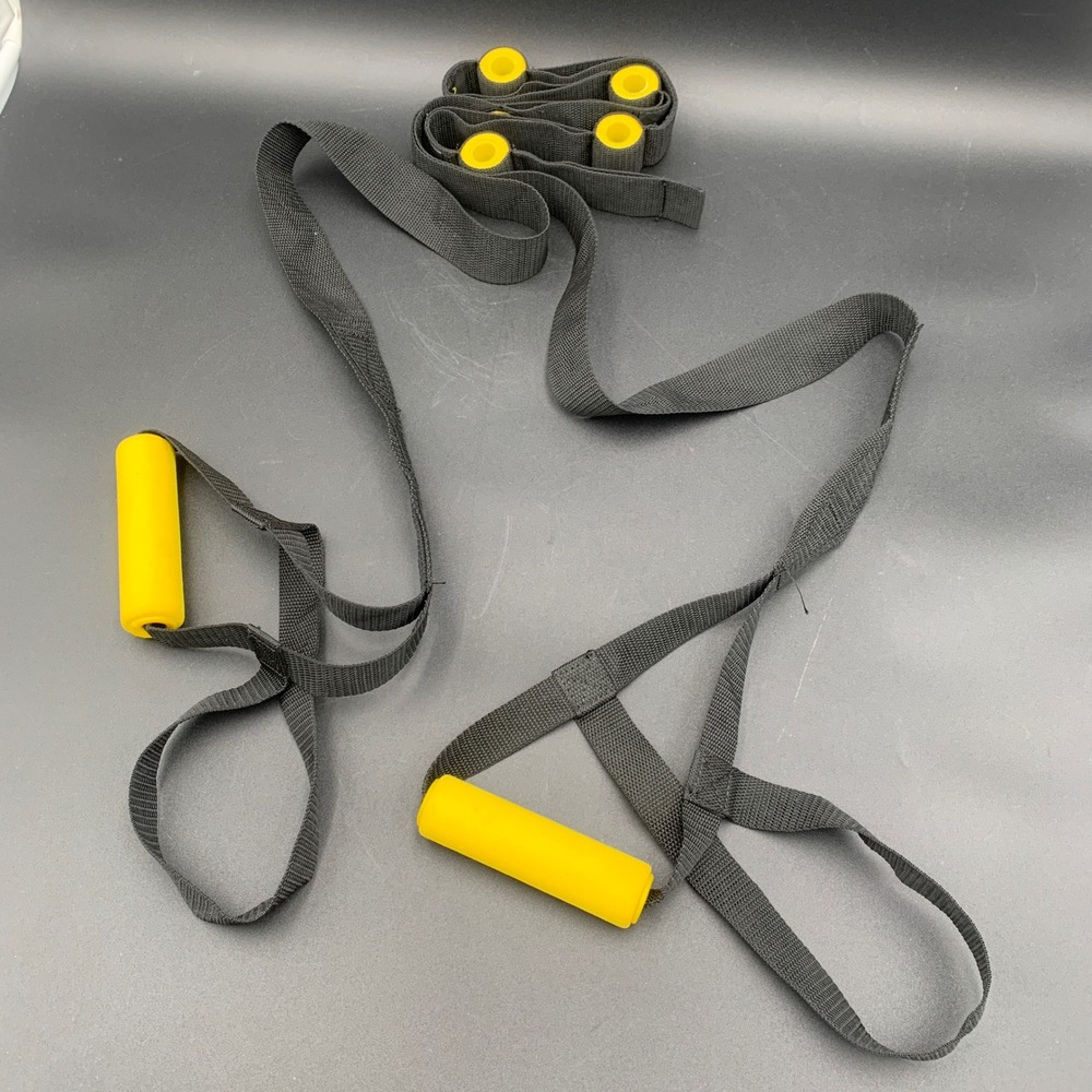 TRX Suspension Trainer Bodyweight Resistance Straps Black Yellow